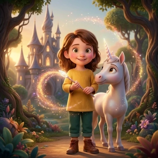 Przykładowa ilustracja ze świata Czarodziejski świat